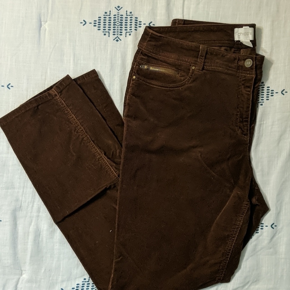Chico's Brown Cordaroys